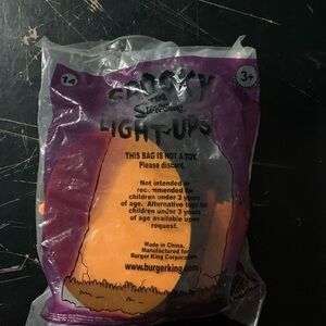 2001 Burger King Spooky Light-Ups The Simpsons Krusty The Clown
